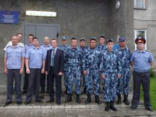 Саяногорские полицейские уехали в командировку на Кавказ